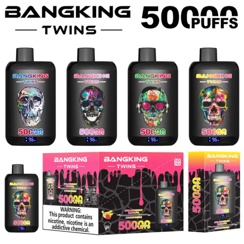 Vaper 2 en 1 Bang King Twins 50000 Caladas Vape Desechable Envío Gratis