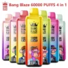 Bang Blaze 60k Puffs Vape Desechable 4 en 1 60000 Caladas Envío Gratis desde Almacén UE