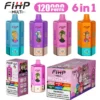 FIHP 120K Puffs Vape Desechable 6 en 1 120000 Unidades Venta al por Mayor Envío Gratis