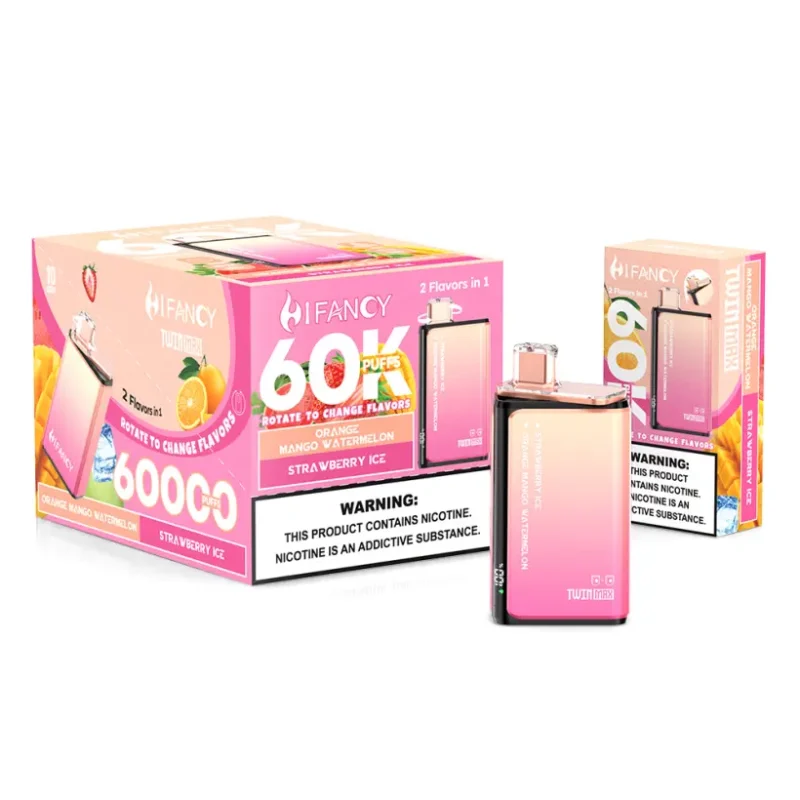 Hifancy 60000 Puffs Disposable Vape 2 in 1 Twin Max Free Shipping EU Warehouse 16