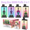 Bang Box 50k Caladas 2 en 1 Doble Sabores Vape Desechable 50000 Envío Gratis