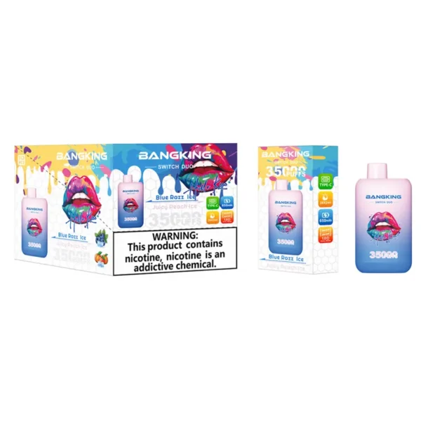 Bang King 35000 caladas Swith Duo vape desechable 2 en 1 doble sabor 35k almacén de la UE