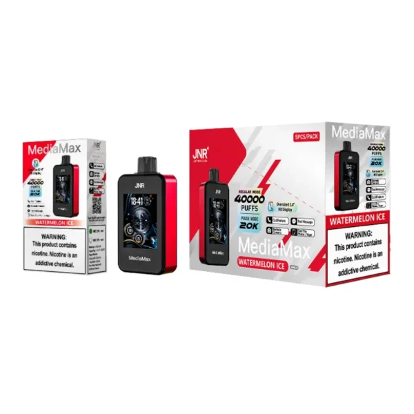 EU Vape JNR 40k Puffs 40000 Media Max Disposable Vaper envío gratuito