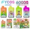 FYCOS 60K Puffs Vape Desechable 60000 2 en 1 Doble Sabores Envío Gratis