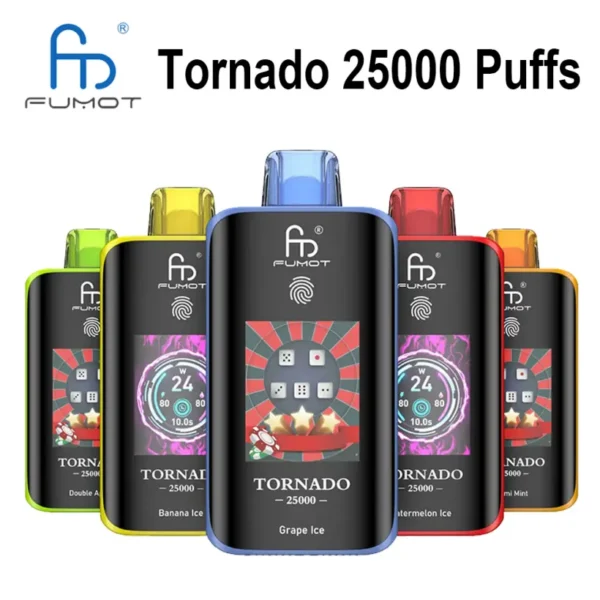 Fumot 25k Caladas Tornado 25000 Vape Desechable Venta al por Mayor Envío Gratis
