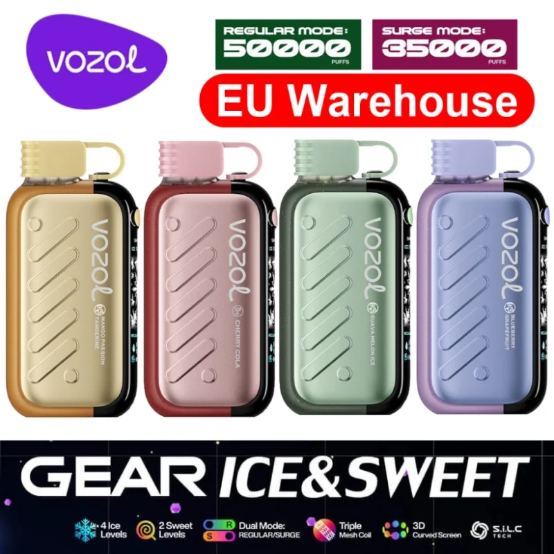 Puff UE Vozol 50k Vape Desechable Ice Control 50000 Caladas Venta al por Mayor Envío Gratis