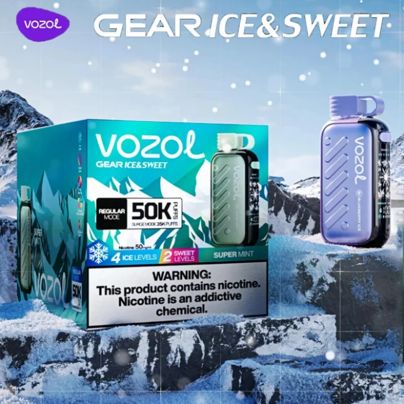 Puff UE Vozol 50k Vape Desechable Ice Control 50000 Caladas Venta al por Mayor Envío Gratis