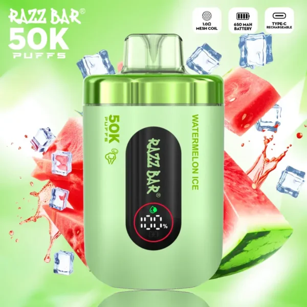Razz Bar 50000 Caladas Vape Recargable Desechable Mayoristas Envío Gratis