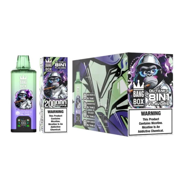 8 en 1 Vape Bang Box 200k Caladas Cigarrillo Electronico Desechable Venta Al Por Mayor Envio Gratuito