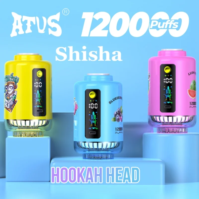 ATVS 120K Caladas Shisha Vape Desechable 120000 Envío Gratis Almacén China