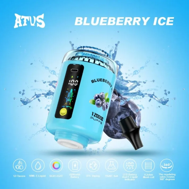 ATVS 120K Caladas Shisha Vape Desechable 120000 Envío Gratis Almacén China