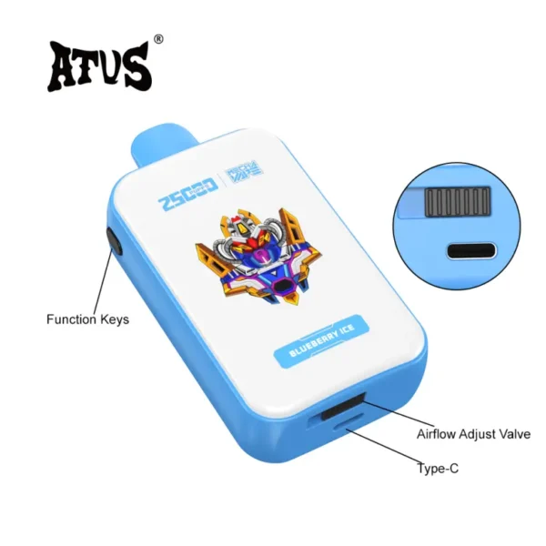 ATVS 25K Caladas Vape Desechable Recargable 25000 Tienda Envío Gratis