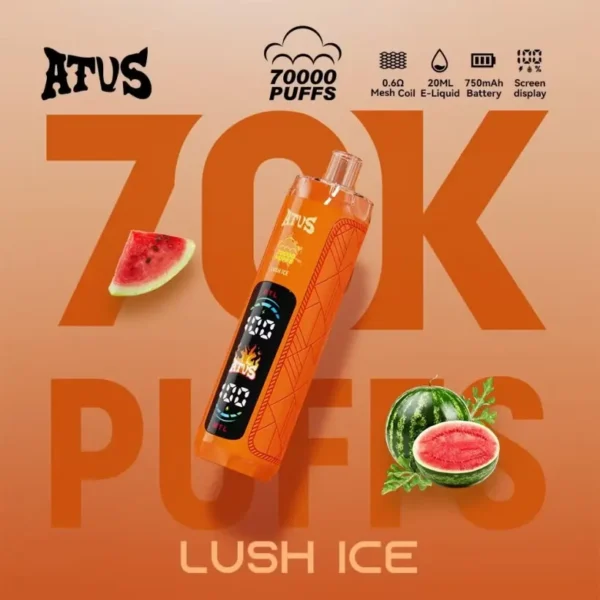 ATVS 70k Puffs 70000 Mejor Vape Desechable con Envío Gratis
