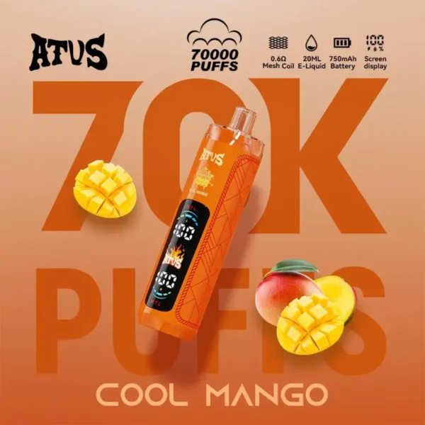 ATVS 70k Puffs 70000 Mejor Vape Desechable con Envío Gratis