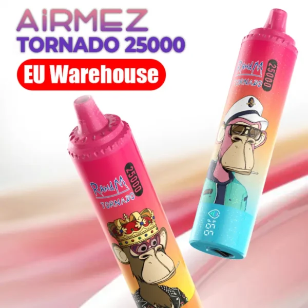 Airmez 25k caladas 25000 Tornado vape desechable entrega rápida desde almacén UE