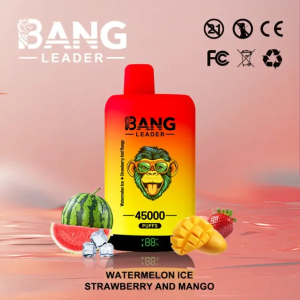 EU Puff Bang Leader 45k Caladas 2 en 1 Dos Sabores Vape Desechable Entrega Rápida
