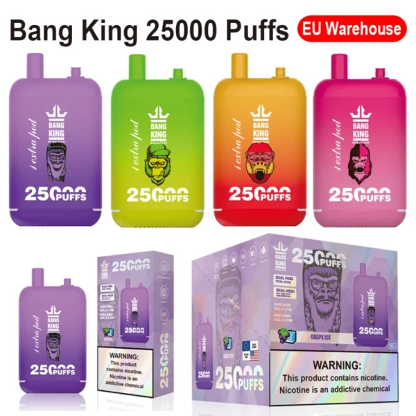 EU Vape Bang King 25000 Puffs Cigarrillo Electronico Desechable Barato Envio Gratis