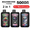 EU Vape Bang King 50000 Caladas Twins 2 in 1 50k Vape Desechable Entrega 3 a 7 Días Laborables
