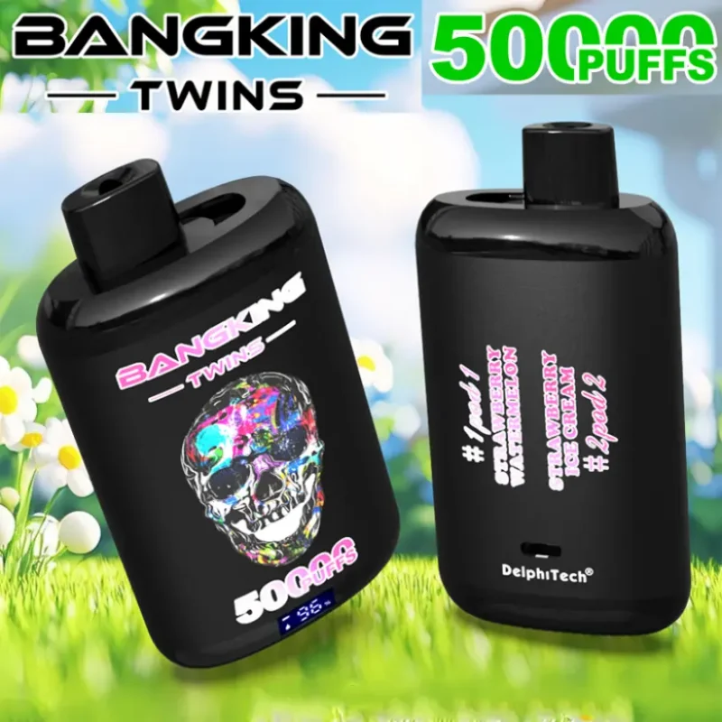 EU Vape Bang King 50000 Caladas Twins 2 in 1 50k Vape Desechable Entrega 3 a 7 Días Laborables