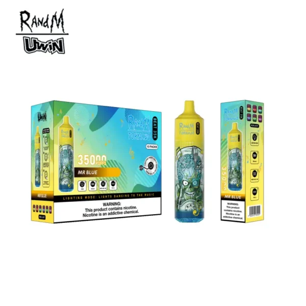 Uwin 35k Puffs Randm Tornado Beat Vape Desechable 35000 Envío Gratis