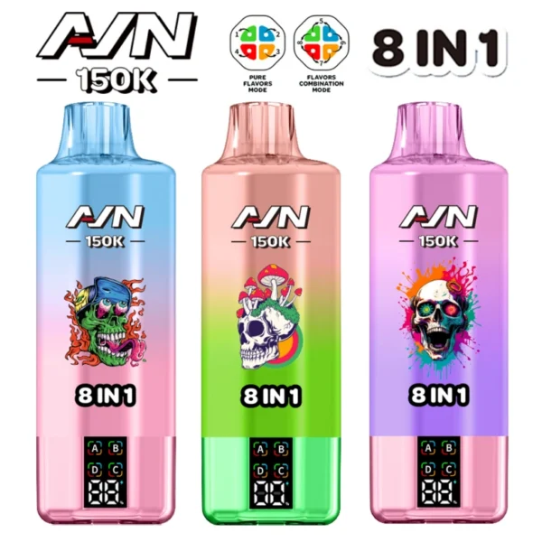 Aivono 150k Caladas 8 En 1 AIM Vape Desechable Envío Gratis