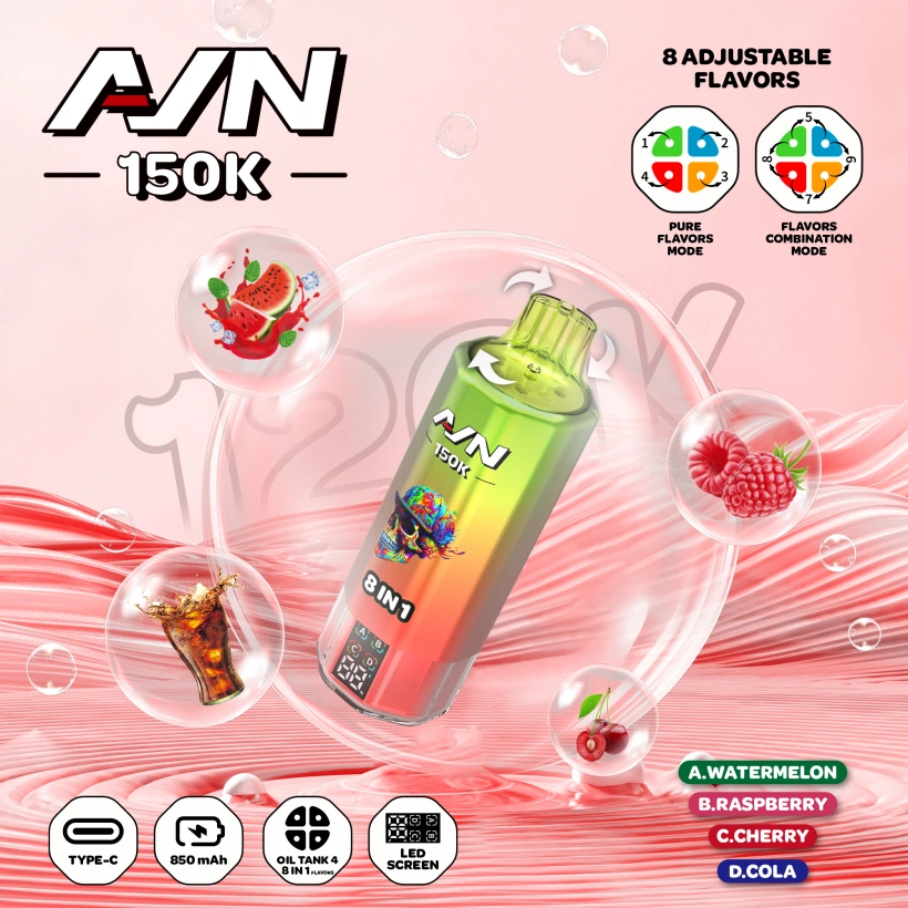 Aivono 150k Caladas 8 En 1 AIM Vape Desechable Envío Gratis 2 Aivono 150k Caladas 8 En 1 AIM Vape Desechable Envío Gratis