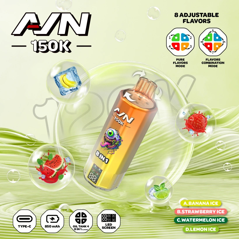 Aivono 150k Caladas 8 En 1 AIM Vape Desechable Envío Gratis 7 Aivono 150k Caladas 8 En 1 AIM Vape Desechable Envío Gratis