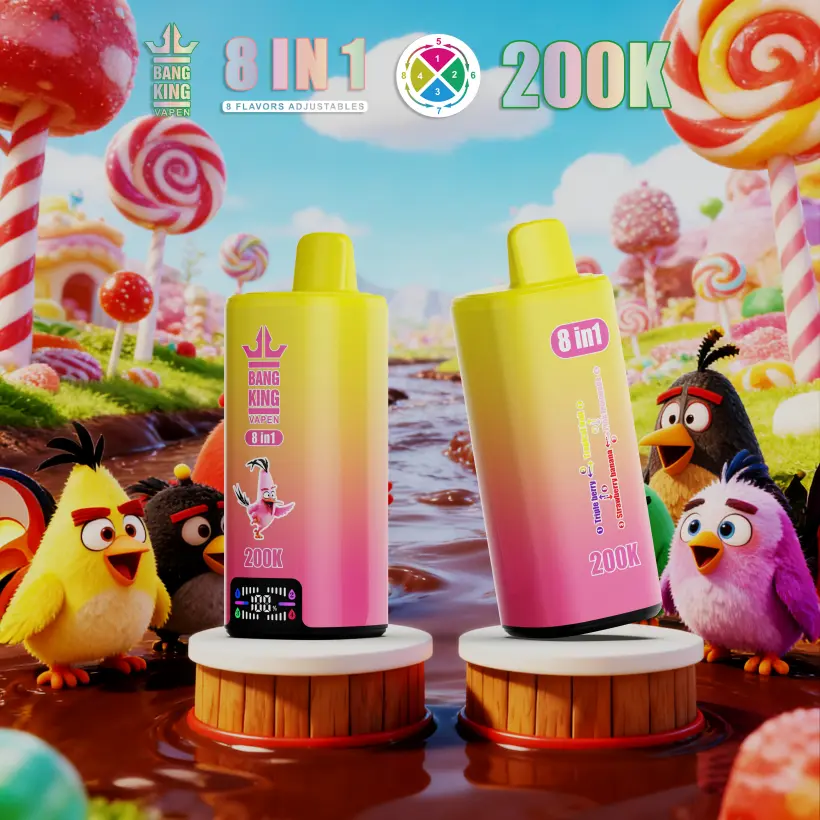 Bang King 200k Caladas 8 en 1 Mejor Vape Desechable Tienda Envío Gratis Desde Almacén en China 5 Bang King 200k Caladas 8 en 1 Mejor Vape Desechable Tienda Envío Gratis Desde Almacén en China