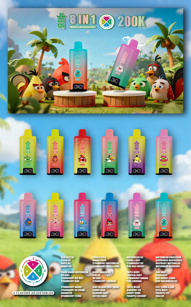 Bang King 200k Caladas 8 en 1 Mejor Vape Desechable Tienda Envío Gratis Desde Almacén en China 16 Bang King 200k Caladas 8 en 1 Mejor Vape Desechable Tienda Envío Gratis Desde Almacén en China