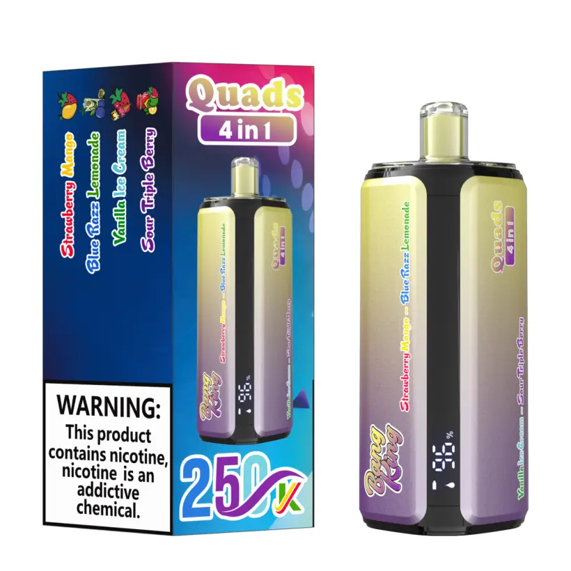 Bang King 250k Caladas 4 en 1 Quads Vape Desechable 250000 Envío Gratis Desde Almacén en China 3 Bang King 250k Caladas 4 en 1 Quads Vape Desechable 250000 Envío Gratis Desde Almacén en China