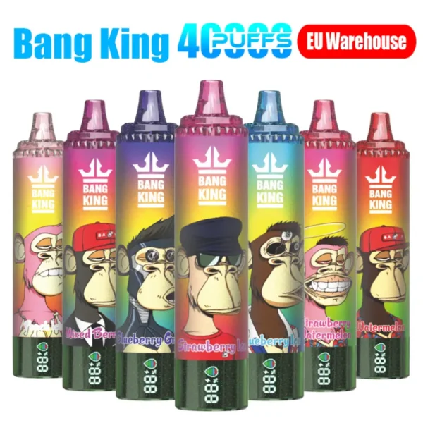 Bang King 40000 Caladas Barato Vape Desechable Venta Al Por Mayor Envío Gratis Almacén UE
