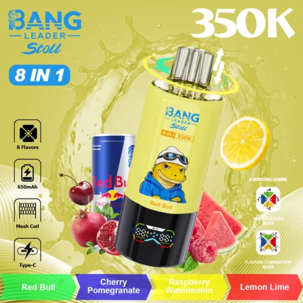 Bang Leader 350k Caladas Stoll Vape Desechable 350000 Envío Gratis Desde Almacén en China