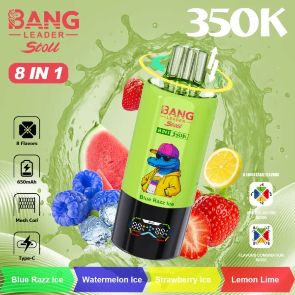 Bang Leader 350k Caladas Stoll Vape Desechable 350000 Envío Gratis Desde Almacén en China