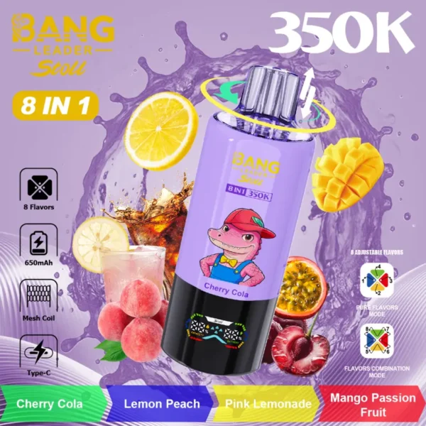 Bang Leader 350k Caladas Stoll Vape Desechable 350000 Envío Gratis Desde Almacén en China