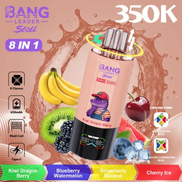 Bang Leader 350k Caladas Stoll Vape Desechable 350000 Envío Gratis Desde Almacén en China