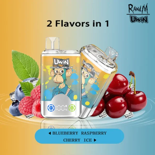 EU Vape Uwin 40k Caladas Crystal Twins 2 en 1 Cigarrillo Electrónico Envío Gratis