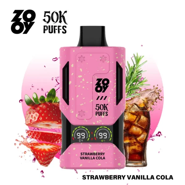 EU Vape ZOOY 50000 Puffs 50k Pantalla Mejor Cigarrillo Electrónico Desechable Envío Gratis