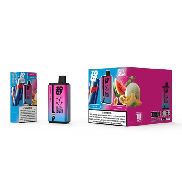 EU Vape ZOOY Twins 30K Caladas 2 En 1 Cigarrillo Electrónico Venta Al Por Mayor Envío Gratis