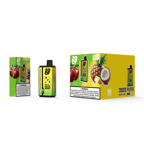 EU Vape ZOOY Twins 30K Caladas 2 En 1 Cigarrillo Electrónico Venta Al Por Mayor Envío Gratis