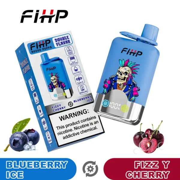 FIHP 40k Caladas 2 en 1 Doble Sabores Vape Desechable 40000 Almacén UE 11 FIHP 40k Caladas 2 en 1 Doble Sabores Vape Desechable 40000 Almacén UE