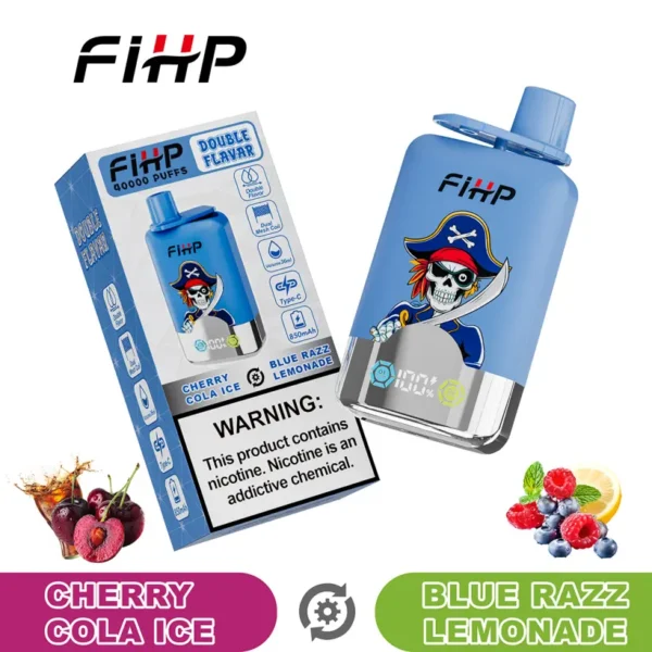 FIHP 40k Caladas 2 en 1 Doble Sabores Vape Desechable 40000 Almacén UE 10 FIHP 40k Caladas 2 en 1 Doble Sabores Vape Desechable 40000 Almacén UE