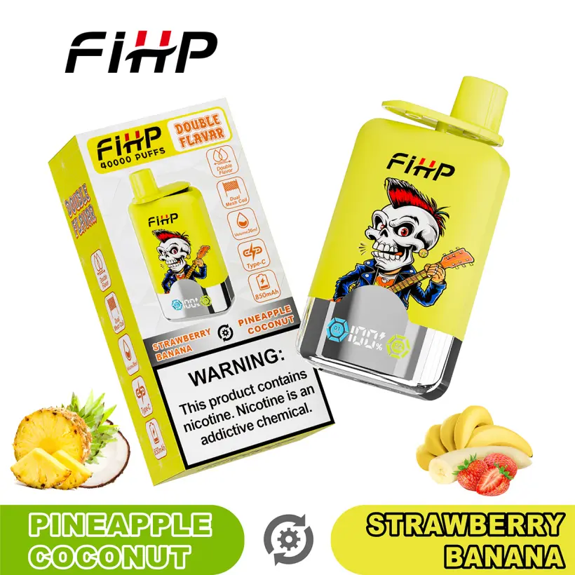 FIHP 40k Caladas 2 en 1 Doble Sabores Vape Desechable 40000 Almacén UE 6 FIHP 40k Caladas 2 en 1 Doble Sabores Vape Desechable 40000 Almacén UE