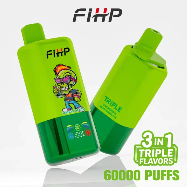 FIHP 60k Caladas 3 en 1 Vape Desechable Triple Sabores 60000 Almacén UE 12 FIHP 60k Caladas 3 en 1 Vape Desechable Triple Sabores 60000 Almacén UE