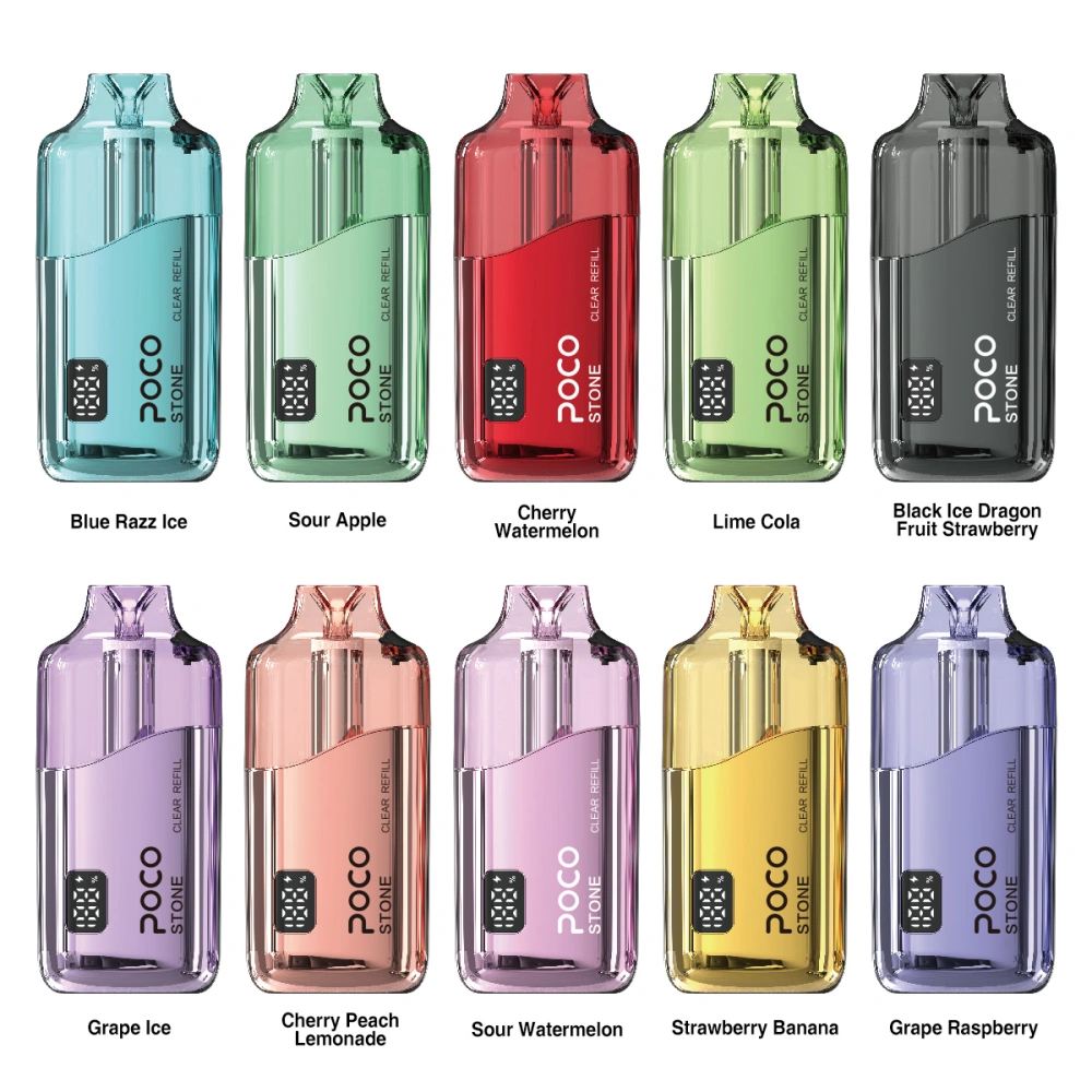 POCO 75K Puffs Stone Vape Desechable Cristal Recargable 75000 con 40ml de Líquido Almacén UE
