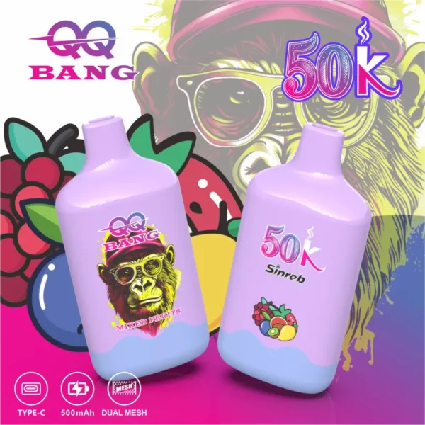 QQ Bang 50000 Puffs 50k Vape Desechable Barato Precio Venta Al Por Mayor Envío Gratis