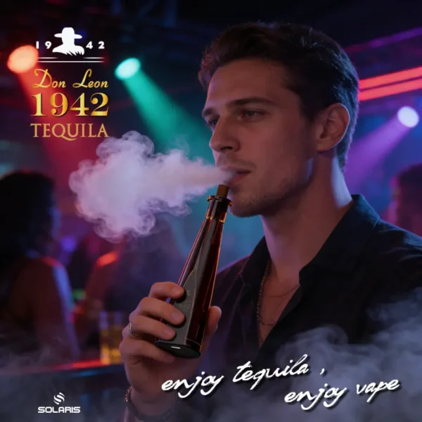 Solaris Tequila 30000 Puffs Don Leon 1942 30k Vape Desechable Pen Almacén UE