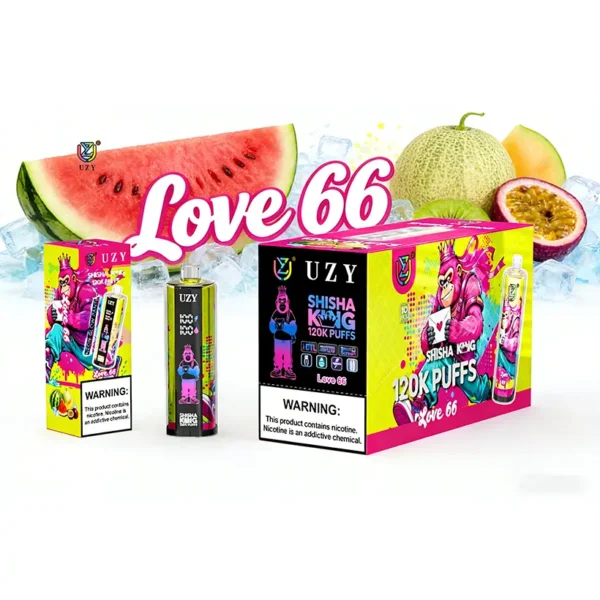 UZY 120K Puffs Shisha King DTL Vape Desechable 120000 Almacén UE
