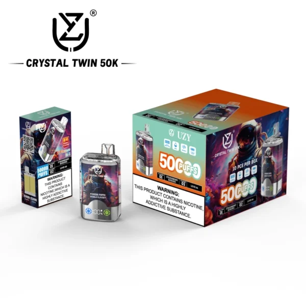 UZY 50K Puffs 2 en 1 Vape Desechable de Doble Sabor Tienda 50000 Envío desde Almacén de la UE 10 UZY 50K Puffs 2 en 1 Vape Desechable de Doble Sabor Tienda 50000 Envío desde Almacén de la UE