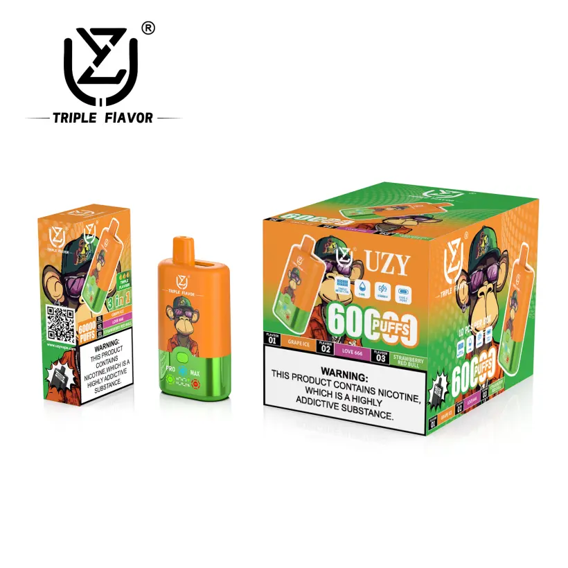 UZY 60K Puffs 3 en 1 Mejor Vape Desechable 60000 Envío Gratis Almacén UE 4 UZY 60K Puffs 3 en 1 Mejor Vape Desechable 60000 Envío Gratis Almacén UE