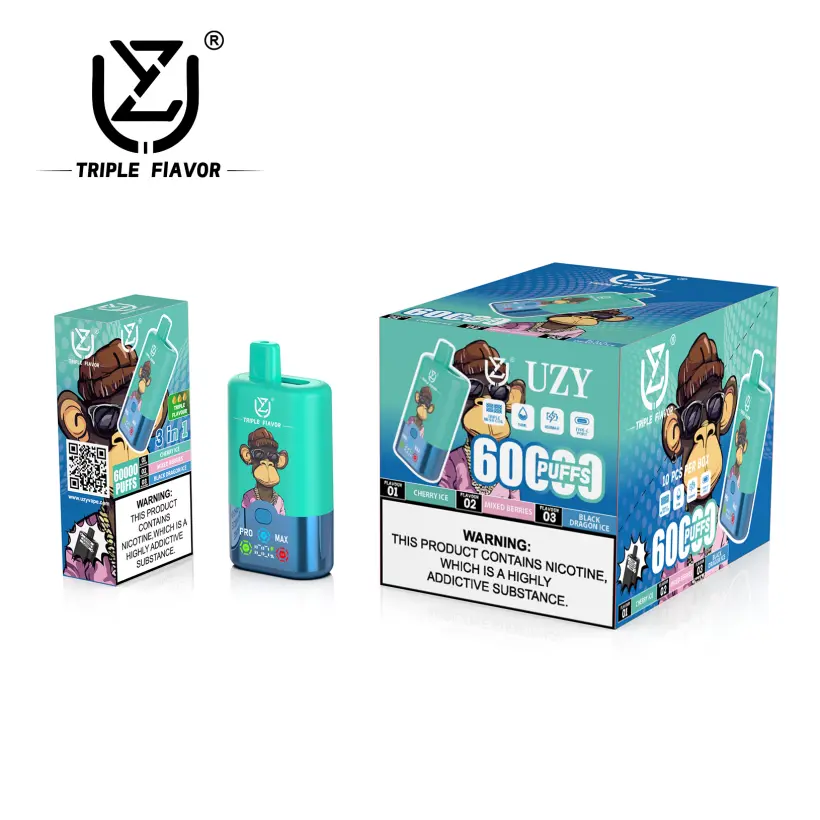 UZY 60K Puffs 3 en 1 Mejor Vape Desechable 60000 Envío Gratis Almacén UE 6 UZY 60K Puffs 3 en 1 Mejor Vape Desechable 60000 Envío Gratis Almacén UE